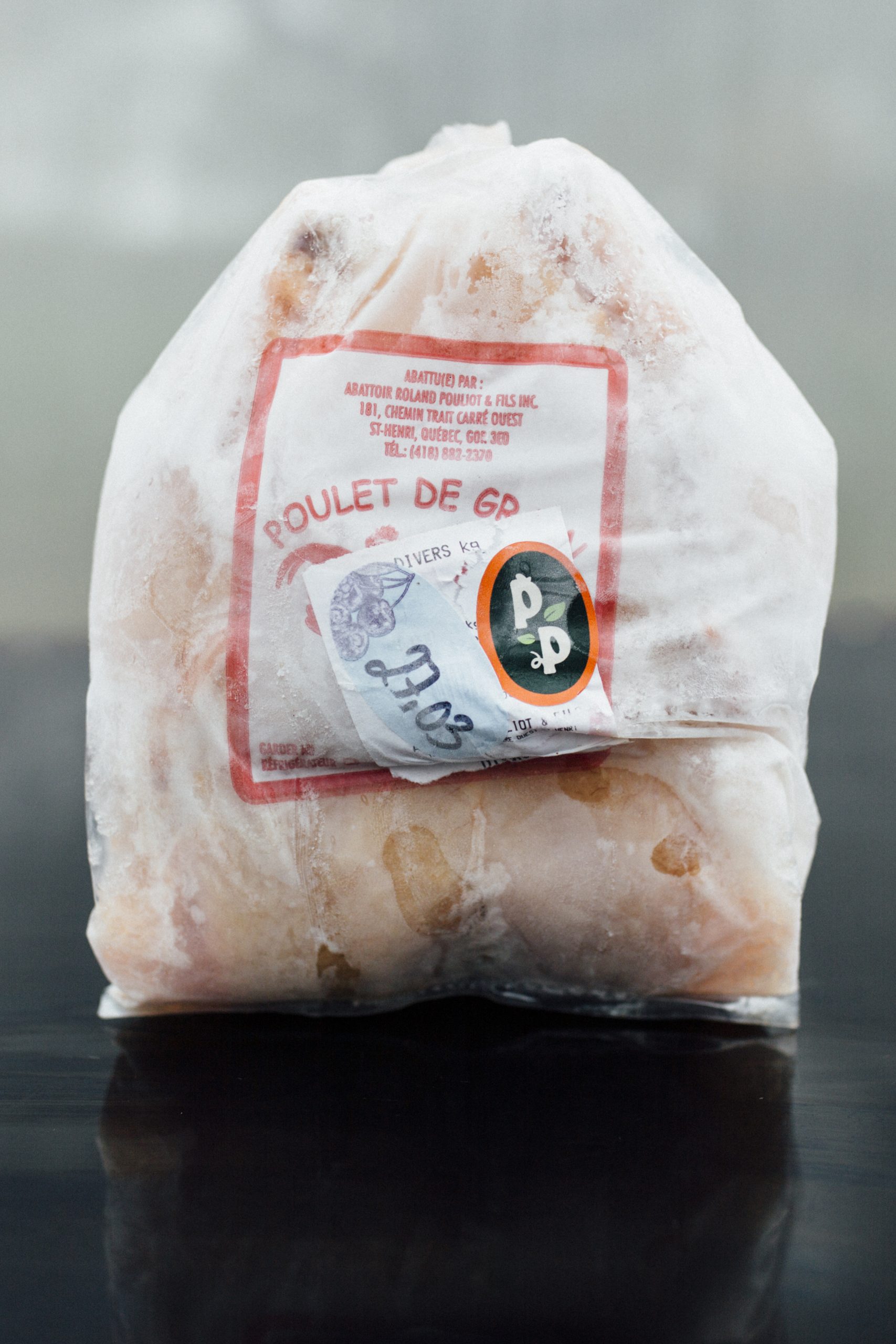 Poulet fermier entier